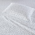 thumbnail image 3 of Comfort Classics Cozy Soft 3-Piece Blue Stars Cotton Flannel Printed Sheet Set , Twin XL, 3 of 8