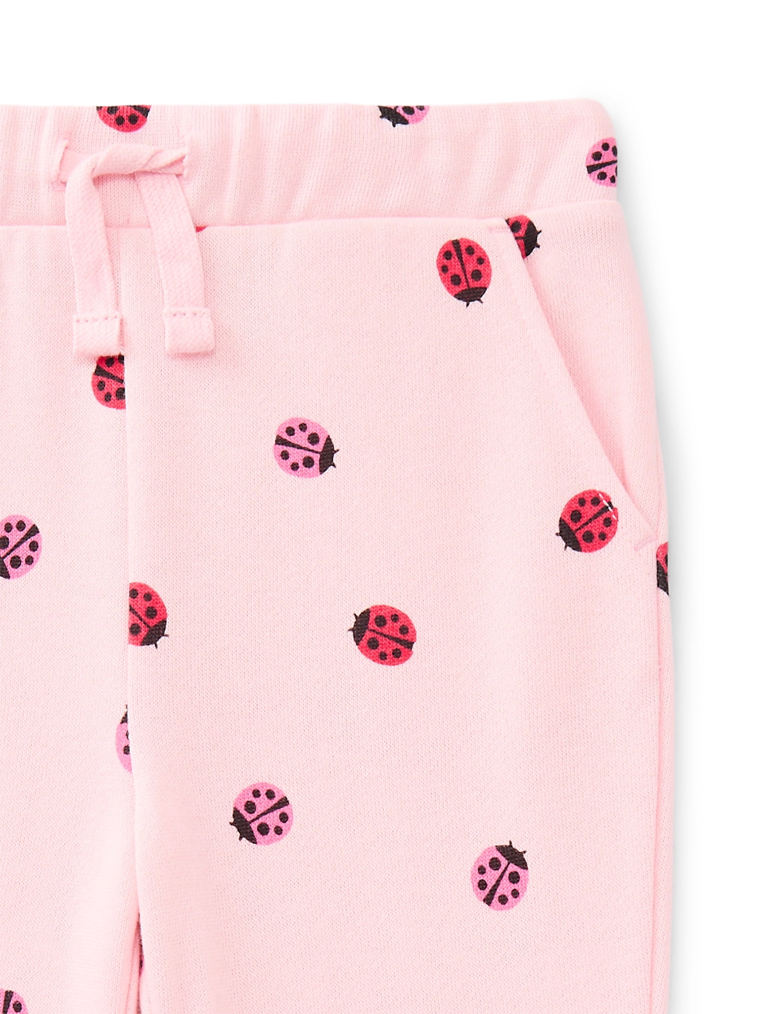 Wonder Nation Toddler Girls Fleece Flare Pants, Sizes 12M-5T
