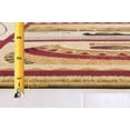 thumbnail image 3 of Cabin Area Rug - Modern Geometric Design Cabin Area Rug - Abstract, Beige/Multicolor Design- Fishing Equipment/Hook/Kayak/A Lodge by the Lake, 3 of 8