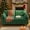 Green, variant on Loveseat Sofa, Comfy 2 Seater Couch with Double Layer Cushions for Living Room | Bedroom | Apartment | Office, Orange