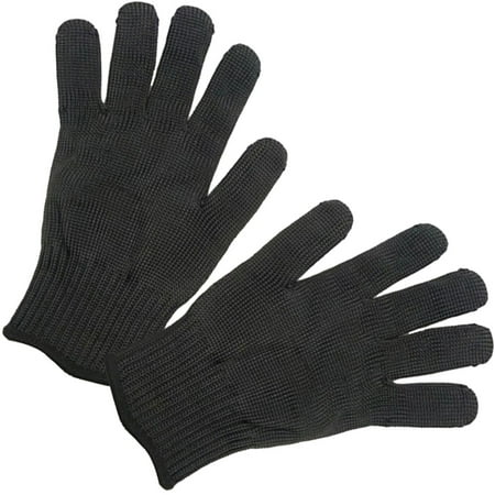 

Pair of Cut Resistant Gloves Level 5 Protection Safety Gloves for Hand Protection Kitchen Glove for Cutting and Slicing (Black)