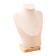 thumbnail image 2 of Expositor de joyas con adorno de madera, soporte para guardar collares y bustos de joyería. Beige M, 2 of 9