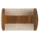 thumbnail image 3 of Peine para piojos de madera, peine para piojos de madera, peine doble de madera para barba, peine para barba de doble cara, diseño aerodinámico, 3 of 9