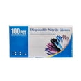 thumbnail image 1 of Guantes de nitrilo desechables sin polvo de grado alimenticio para catering Guantes de nitrilo negros engrosados para mantenimiento, 1 of 1