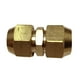 thumbnail image 2 of Accesorio de manguera de latón, conector rápido recto, plomería, φ6 /φ8 /φ10 /φ12 φ12 × φ12mm, 2 of 5