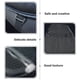 thumbnail image 3 of Houderco Protector De Asiento Para Motocicleta Negro Con Función Anticalentamiento Y Absorción De Impactos, 3 of 8