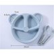 thumbnail image 5 of Placa de succión de silicona - Placa dividida hecha con silicona sin Bpa - Perfecta para niñas y niños - Bebés o niños pequeños fáciles de limpiar, 5 of 5