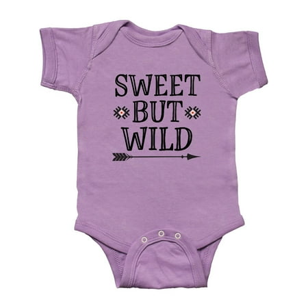 

Inktastic Girls Sweet but Wild Tribal Gift Baby Girl Bodysuit