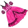 thumbnail image 4 of Boo! Inc. Saloon Sweetheart Halloween Costume Dress | Wild West World Madam Cosplay, 4 of 6