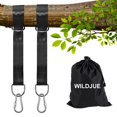 thumbnail image 1 of Kit de correas para columpio de árbol WILDJUE, 3 m de largo, 2000 lb de carga, 1 of 7