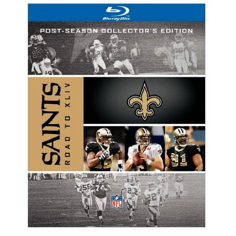 NFL Road to Super Bowl XLIV New Orleans Saints Blu ray