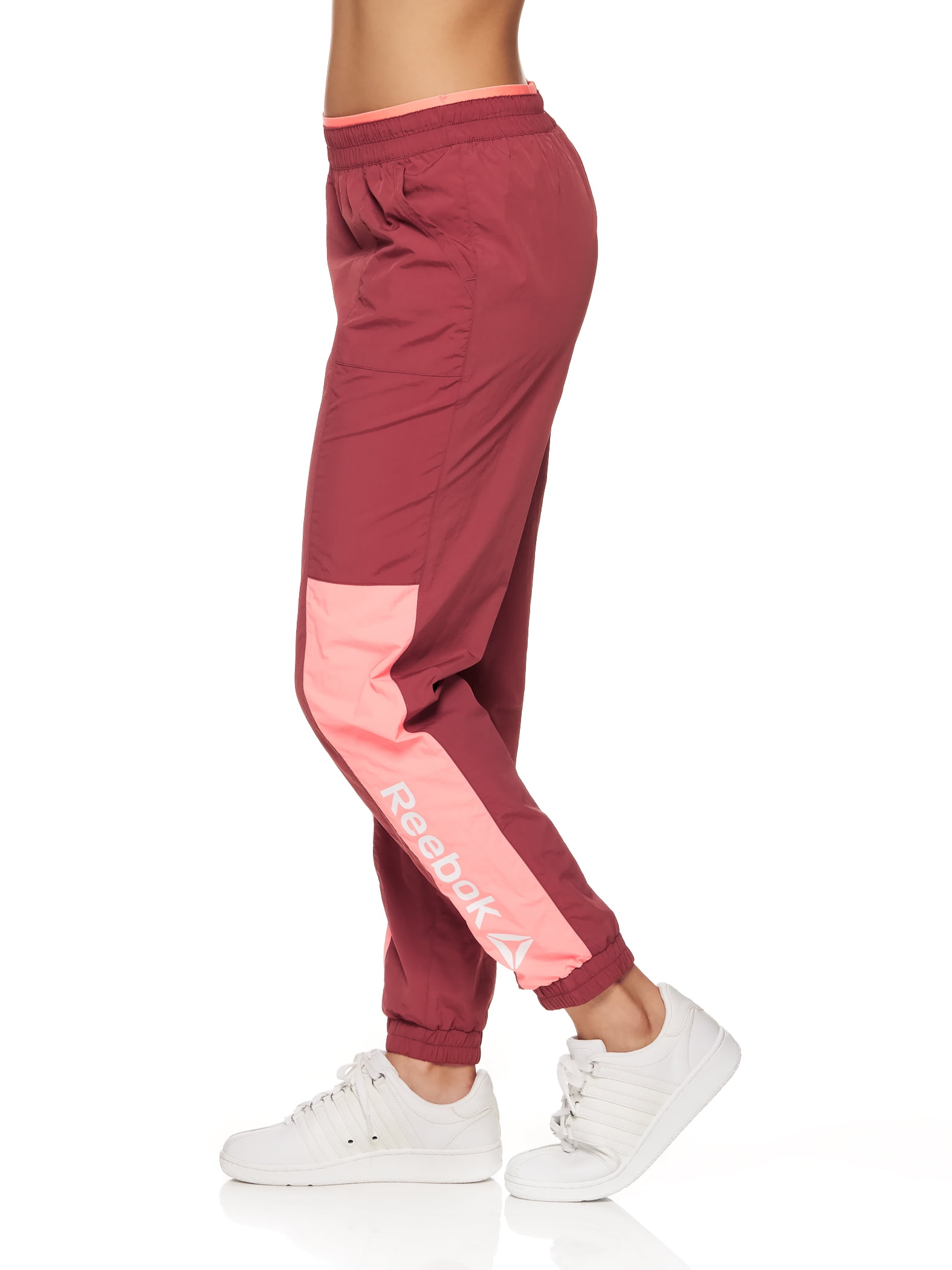 nieuws Uitreiken Berg Reebok Women's Focus Track Woven Pants with Front Pockets and Back Zipper  Pocket - Walmart.com