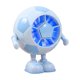 thumbnail image 2 of Ventilador de fútbol con luz LED y carga USB: mini ventilador portátil de mano para exteriores, viajes y eventos deportivos., 2 of 6