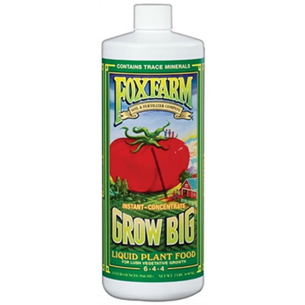 Grow Big Liquid Plant Food Concentrate, 1Qt.