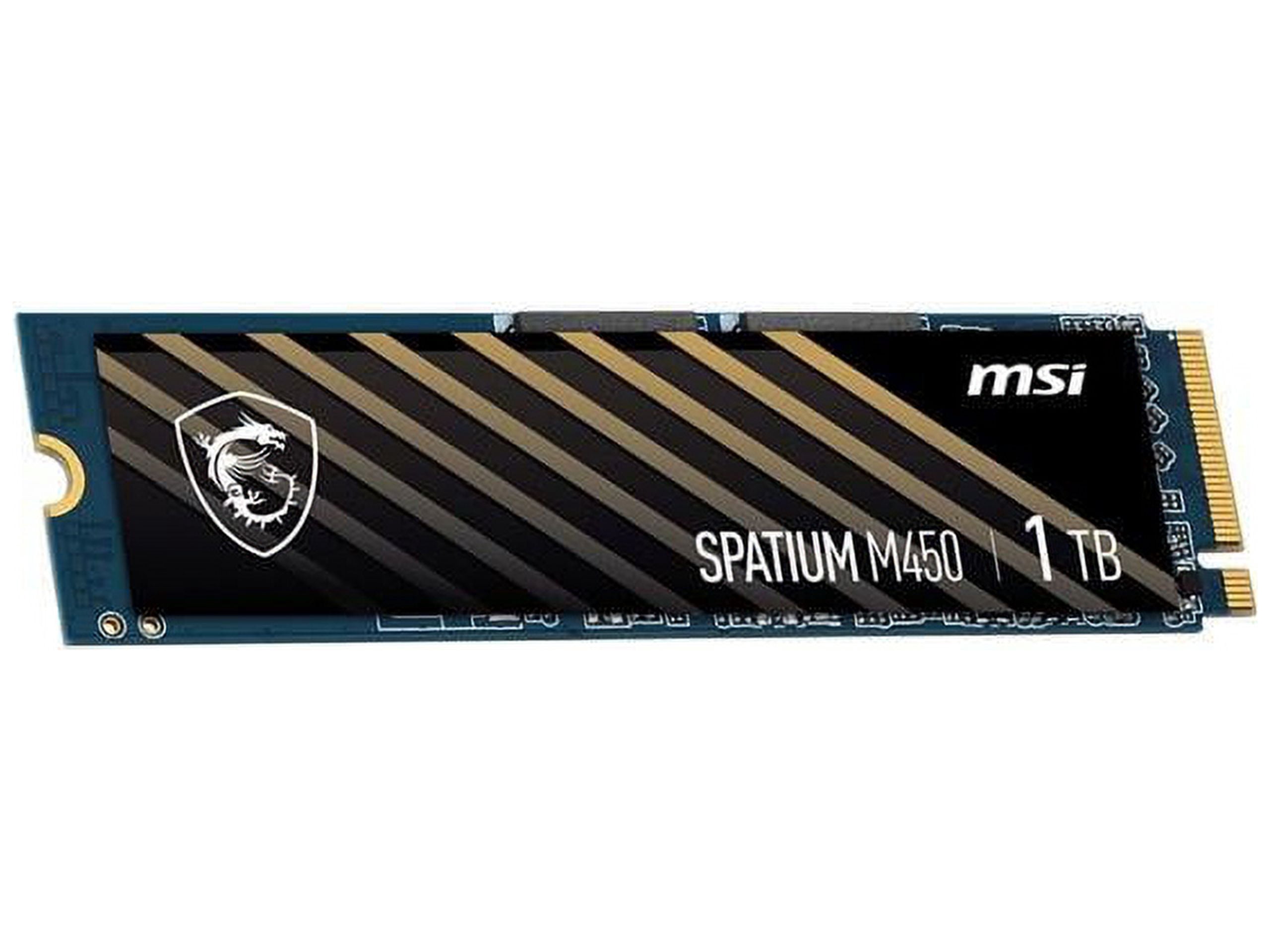 MSI SPATIUM M450 Solid State Drive - 1 TB - Internal - M.2 2280