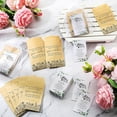 thumbnail image 5 of 100 Set Wedding Favors for Guests Bulk Include 100 Pcs Self Adhesive Seed Packets Kraft Paper Seed Envelopes Let Love Grow Cards and Organza Gift Bags for Bridal Shower(Classic), 5 of 7