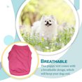 thumbnail image 4 of sweethay Ropa para cachorros Suavidad Sin hebillas Suministros para mascotas Camisetas para perros Estilo simple Chaleco para perros Disfraces Type3 NO3, 4 of 6