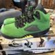 thumbnail image 5 of Ni - ke Ni - ke Air Jordan 5 Retro 2020 SE Oregon Size 8 Men|Brand New | CK6631-307, 5 of 5