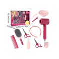 thumbnail image 3 of Kids Barber Play Set Hair Dryer Clipper Pretend Role Play Toys with Storage Box for Girls Toddlers Salon Simulation(A), 3 of 6