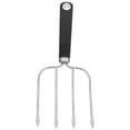 thumbnail image 1 of Stainless Steel Turkey Lifters Fork Four Pong Barbecue Roast Fork Carving Meat Forks Tools for Cooking, 1 of 5
