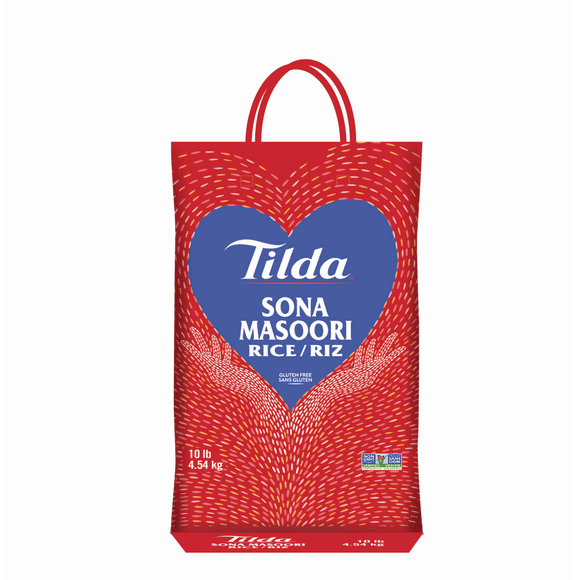 Tilda Sona Masoori Rice 10lb, Tilda Sona Masoori Rice 10lb (4.54kg)