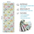 thumbnail image 2 of Pastel Princess Flower Pattern Hot Yoga Mat Towel Non Slip for Hot Yoga - Quick-Drying Yoga Mat Cover with 4 Corner Pockets with Travel Bag - Hot Yoga Towel Non Slip 74"x26", 2 of 6