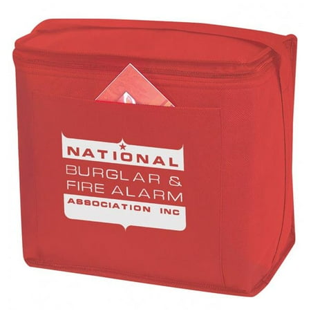DDI 1923259 Non Woven Cooler Tote Bag, Red - Style No. 066