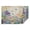 Bee Garden, variant on Travel Blanket and Pillow, 65x55in Glow in Dark Camping Bed Throws with Storage Bag for Travel Office Sofa, Yin-yang Tree