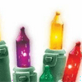 thumbnail image 2 of NOMA/INLITEN-IMPORT Christmas String to String Light Set, Multi/Green Wire, 100-Ct. 40005-88A, 2 of 6