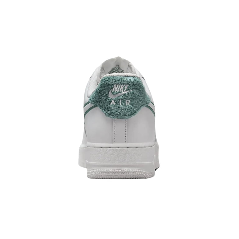 13 MEN\'S NIKE AIR FORCE ONE AF1 LOW 1 07 LV8 WHITE GREEN FN8349-100 SNEAKERS Nike Air Force 1 07 LV8 Summit White Bicoastal Green  main image 4