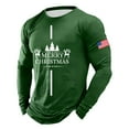 thumbnail image 3 of Letdown Mens Long Sleeve T Shirts Crew Neck Casual Basic Tee Shirt Lightweight Pullover Shirts 2025 2026 Spring Fall (Dark Green, S), 3 of 5