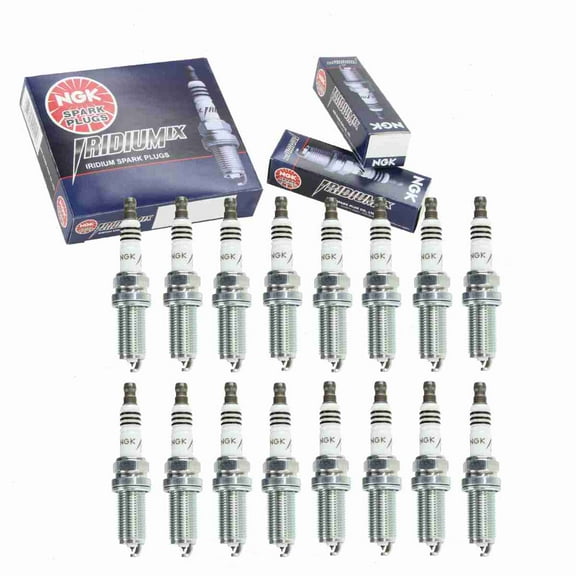 16 pc NGK Iridium IX Spark Plugs compatible with Dodge Charger 5.7L V8 2009-2020