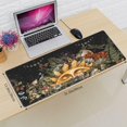 thumbnail image 2 of Vintage Sun Cute Forest Magic Witch Mushroom Snail Gaming Keyboard Mouse Pad Mousepad Huge Extended XL Stitched Edge Rubber Sole for Home Office(31.5"X 11.8"), 2 of 6