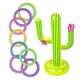 thumbnail image 1 of Juego de agua, juego de lanzamiento de anillo de Cactus inflable, incluye inflable para piscina de verano, playa, césped, juegos de fiesta, deportes acuáticos, Juguetes Divertidos brillar Electrónica, 1 of 5