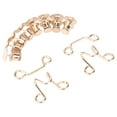 thumbnail image 1 of Pants Button Pins, Adjustable Waist Buckle Hook Button Set Seam Free  For Sewing For Skirts Collars Gold, 1 of 8