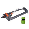 thumbnail image 1 of Aspersor Oscilante Automático Rociador Oscilante De Tubo De Aluminio, Rociador De Riego De 4 Modos, Herramienta De Jardín A Prueba De Herrumbre Tmvgtek Para estrenar, 1 of 4