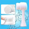 YJHBCYWM Silicone Dual Sides Facial Cleanser Brush for Gentle and