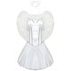 thumbnail image 2 of Disfraces de Halloween 2024 M-XL Talla grande Disfraz de vampiro de Halloween COS Disfraz de ángel blanco Disfraz de princesa elfa para mujer para fiestas navideñas, 2 of 4