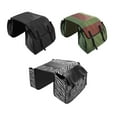 thumbnail image 3 of keepw Bike Double Side Rear Bag Rack Trunk Saddle Panniers Large Capacity Pack Carrier for Travel Cycling Motorbiking Black, 3 of 6