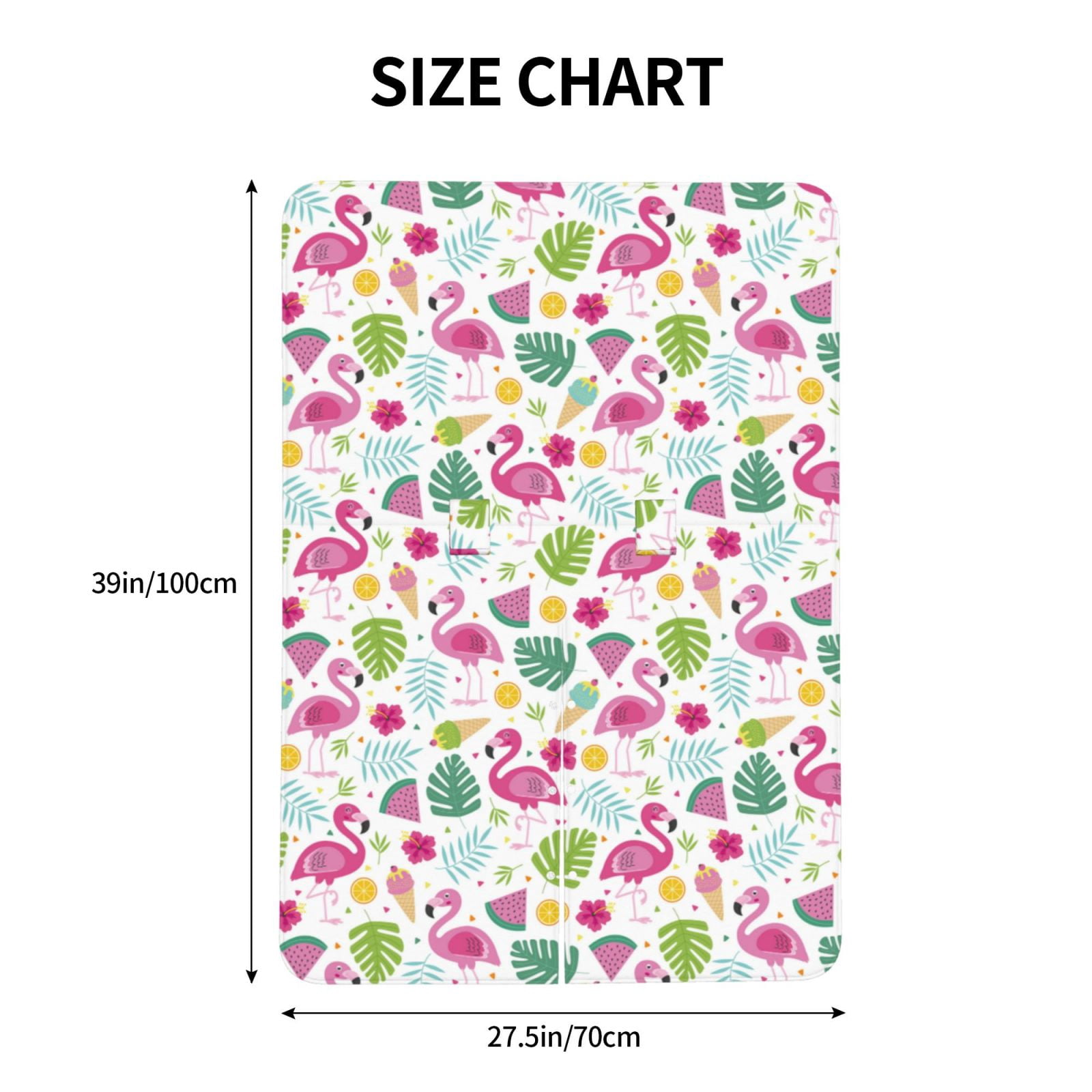 Naloa Cute Flamingo Baby Car Seat Cover, Breathable Baby Carrier Cover, Multiuse Baby Carrier Cover & Nursing Breastfeeding Cover