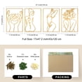 thumbnail image 4 of Decoración mural Glamativity Gold, estilo clásico M, tamaño 43 x 30 cm, 4 of 9