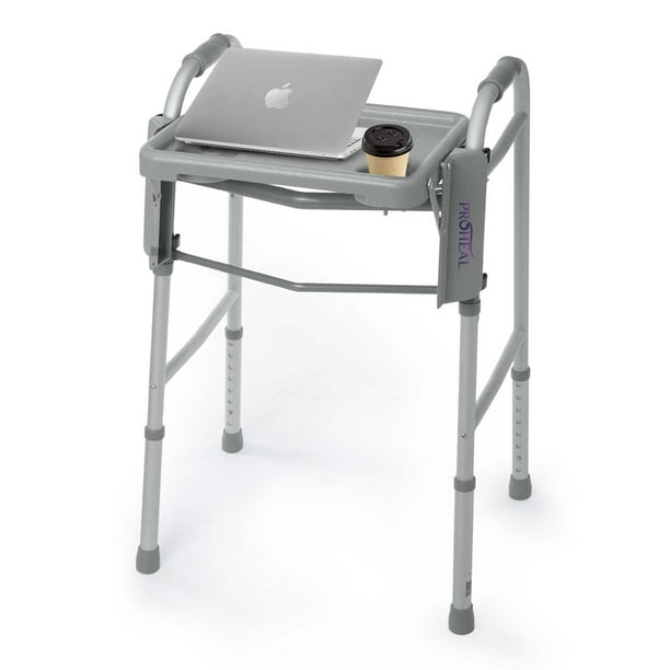 ProHeal Walker Tray For Folding Walker Easily Attachable Tray For
