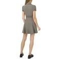 thumbnail image 2 of CeCe womens  Collared Short Fit & Flare Dress, 12, 2 of 3