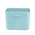 thumbnail image 1 of Nail Art Storage Box 2 Compartments Bite Type Snap Water-proof Shatterproof Cosmetic Storage Box Nail Salon Supply, 1 of 10