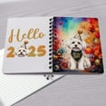 thumbnail image 4 of Hello 2025 Maltese Celebrates Happy New Year Firework Balloon Spiral Bound Journal Maltese Dog Lover Gifts Idea 5x7in Spiral Notebook - 02024, 4 of 5
