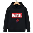 thumbnail image 2 of Sudadera con capucha de Spider-Man para niños, ropa para niñas, ropa de moda para bebés, camisetas deportivas cálidas de otoño, regalos para la temporada de regreso a clases de primavera, 2 of 4
