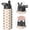 Black-3, variant on Christmas 18 oz Insulated Stainless Steel Water Bottle with Straw & Cleaning Brush , Leakproof, BPA-Free, 304 Stainless Steel, Wide Mouth, Travel Mug for Car, Gym, Office