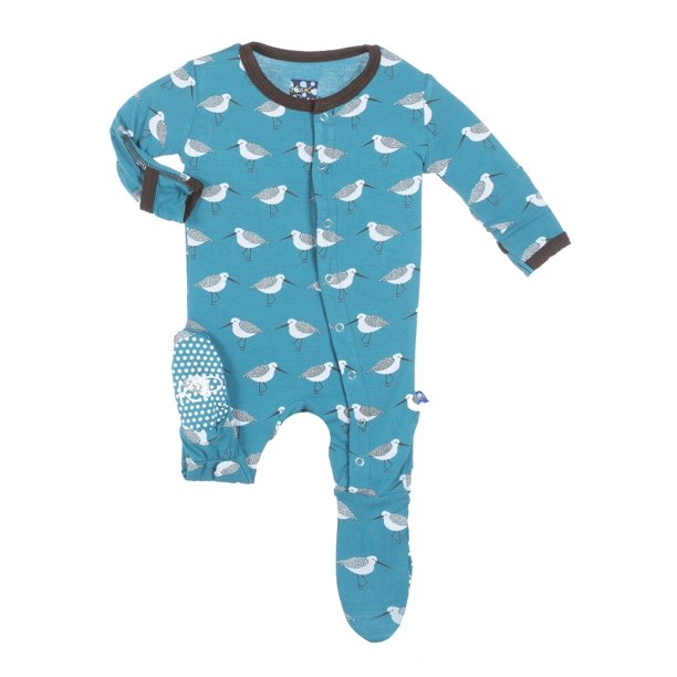 KicKee Pants KicKee Pants Baby Boys Footie Bay Sandpiper Walmart
