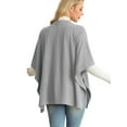 thumbnail image 3 of Airmenty Women's Cardigan Shawl Scarf Scarves and Wraps poncho Capes For Fall Winter, 3 of 6