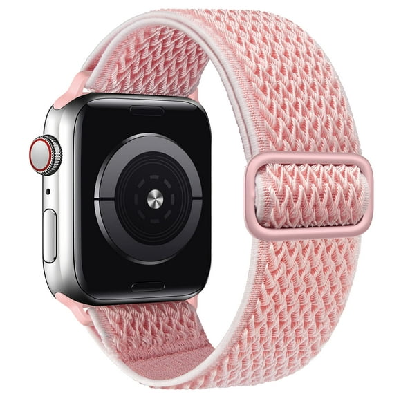 SAMYERLEN compatible with Stretchy Apple Watch Band 38mm 40mm 41mm 42mm 44mm 45mm 49mm for Men Women Kids Adjustable Elastic Braided Nylon iWatch Band for Series 8 7 6 5 4 3 2 1 SE Ultra (Pi